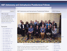 Tablet Screenshot of aapf-fellows.org